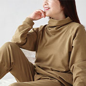 冬用コットンムースレディースズボン単品