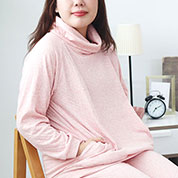 オーガニックコットン接結ニットレディースズボン単品