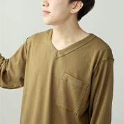 スムースニットメンズパジャマ