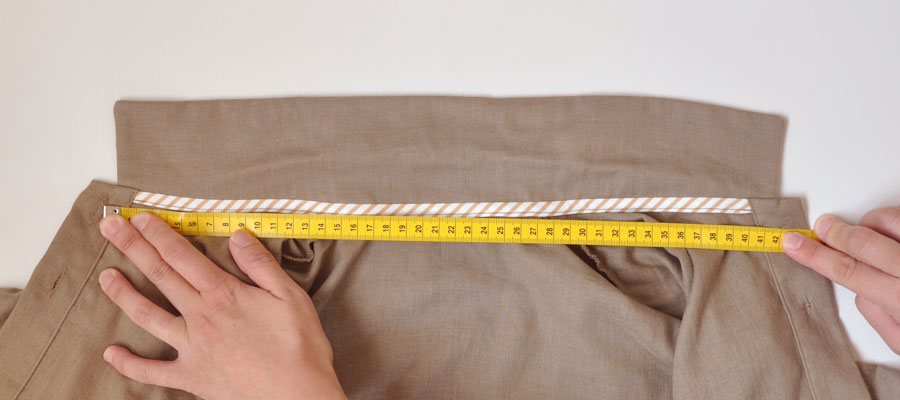 首回りの測り方