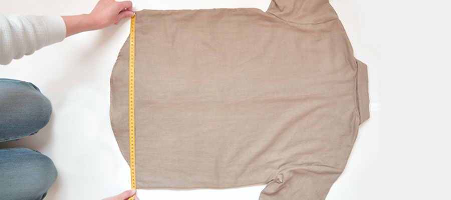 裾回りの測り方