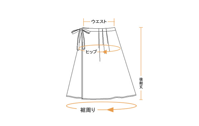 レディースサイズ表