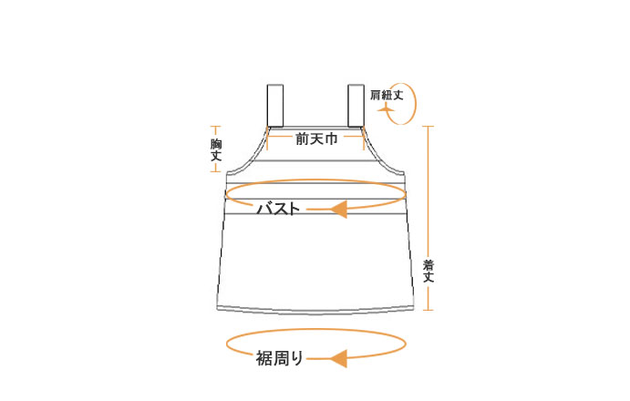 レディースサイズ表