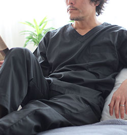 スーピマ超長綿サテンパジャマ