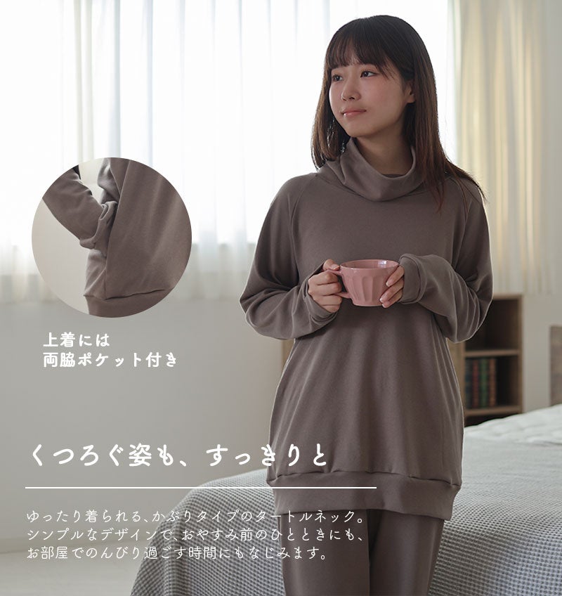 シンプルなデザインですっきりとしたシルエットに
