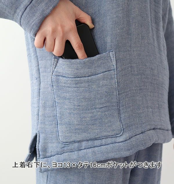 右下にポケットが付きます