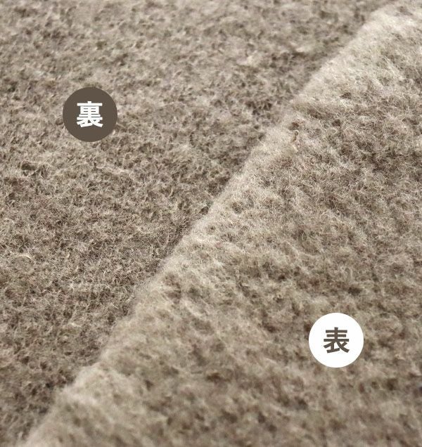 生地の表裏