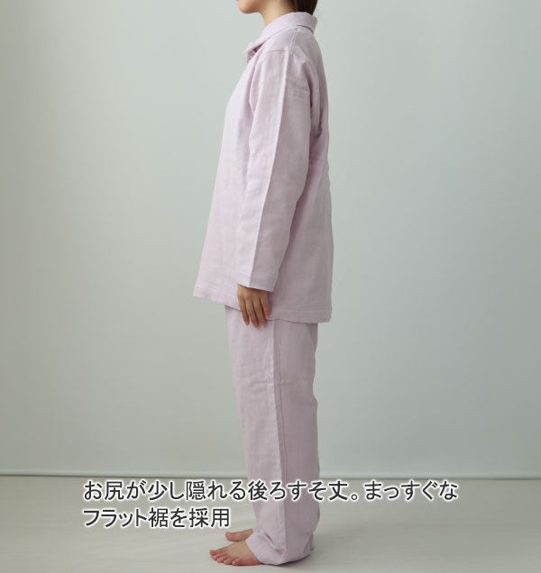 横から見た着用画像