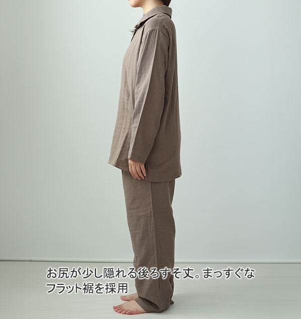 横から見た着用画像