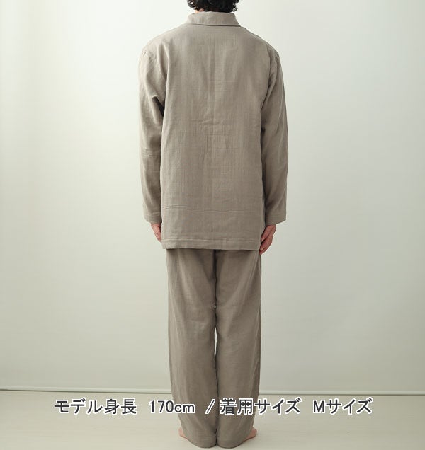 後ろから見た着用画像
