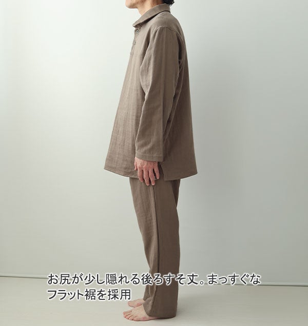 横から見た着用画像