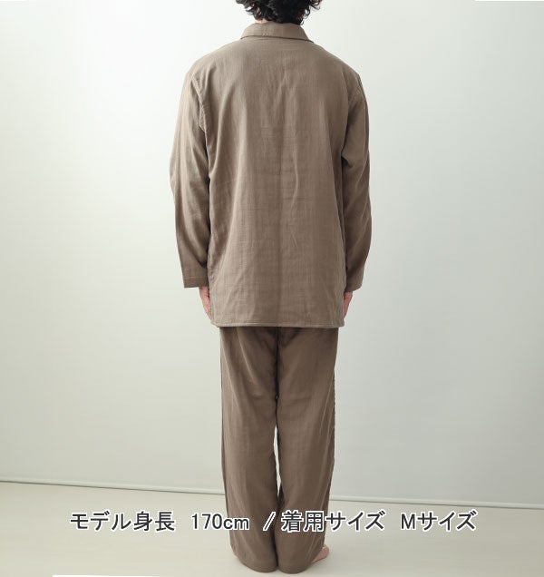 後ろから見た着用画像